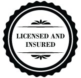 Licensed and insured 